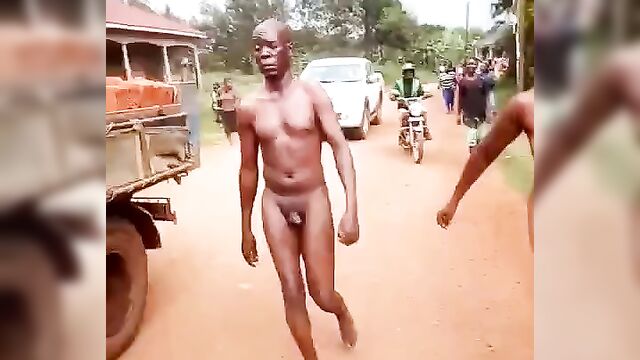 Real Pastor And Wife Caught Walking Naked In Public In Uganda To Follow