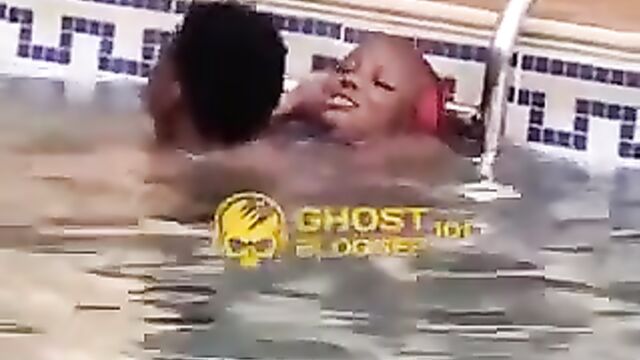 2 Horny Nigerian University Students Caught Having Sex In The Pool In Public - 3 image