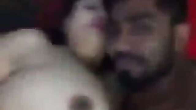 Indian Wife With Big Breasts Homemade Sex Tape - 1 image