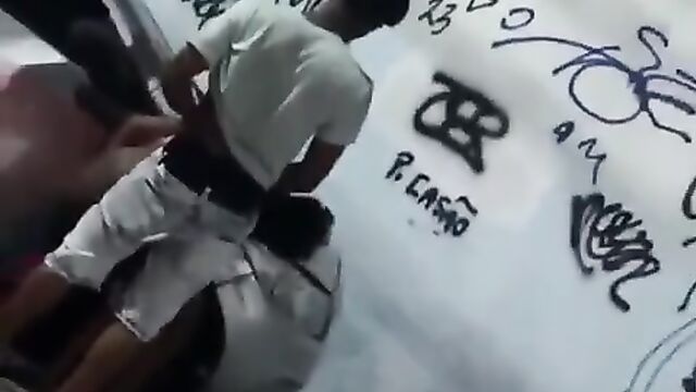 Jamaican Horny Couple Caught Having Doggy Style Sex In Public - 4 image