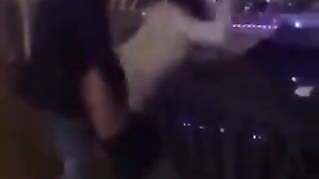 Drunk Couple Caught Having Doggy Style Sex In Public - 1 image