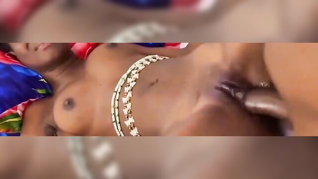 Naked Nigerian University Student With Waist Beads And Lecturer Sex Tape Leaked - 4 image