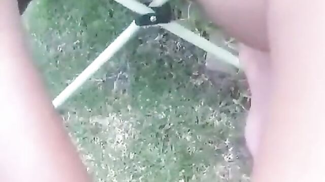 Naughty Mzansi Couple Playing With Each Other's Pussy And Dick In Public