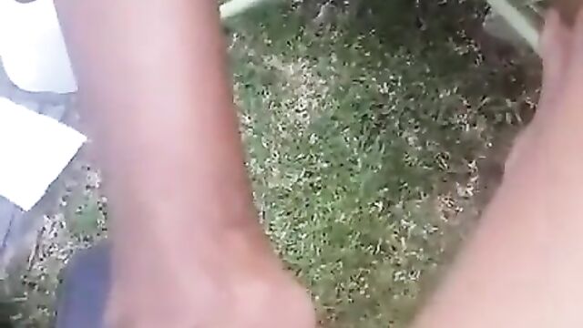 Naughty Mzansi Couple Playing With Each Other's Pussy And Dick In Public - 4 image