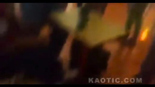 Naked Woman With Big Breasts Caught Letting Men Eat Her Pussy In Public For Money - 5 image