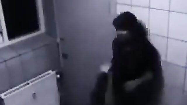 Girl Trying To Rape A Man In Public Toilet - 1 image