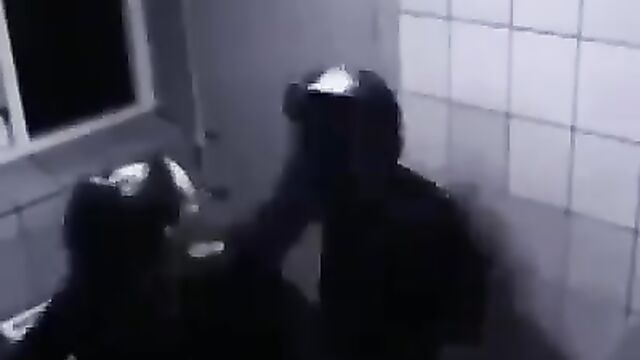 Girl Trying To Rape A Man In Public Toilet - 3 image