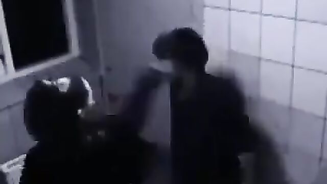 Girl Trying To Rape A Man In Public Toilet - 4 image