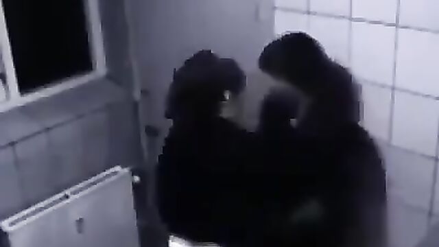 Girl Trying To Rape A Man In Public Toilet - 5 image