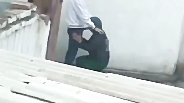 Real Amateur Porn - Muslim Woman Caught Having Sex In Public In Broad Daylight