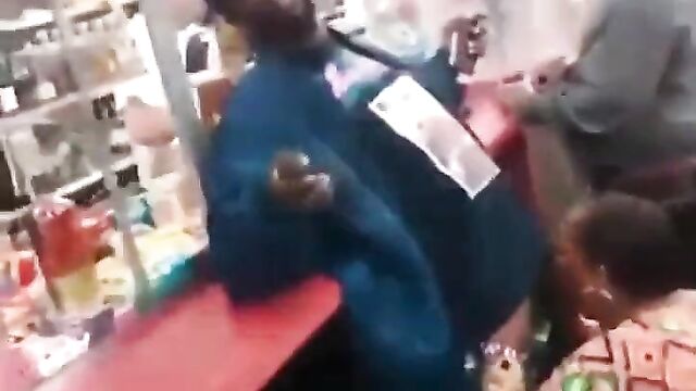 Amateur XXX - Live BlowJob Sex In A Store In Public - 1 image