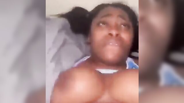 Her Big Breasts Bounced Up And Down As He Fucked Her Pussy