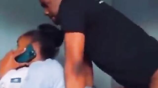 2 Naughty Naked Students Caught Making Sex Tape After School