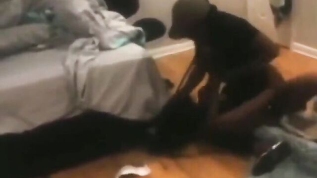 Breasts Pop Out In Public As Girl Beats Up Her Sister For Having Sex With Her Cheating Boyfriend