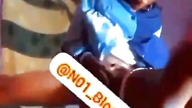 Graduating Ghana SHS Students Threesome Doggy Style Sex Tape - 5 image