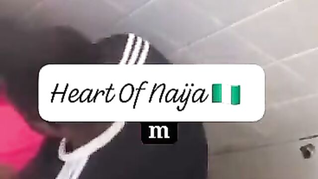 Nigerian Students Doggy Style Sex In The Toilet Sex Tape - Part 2 - 4 image