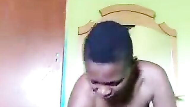 Ghanaian Girl With Big Ass And Fat Pussy Bathing Naked For Her Sugar Daddy - 3 image