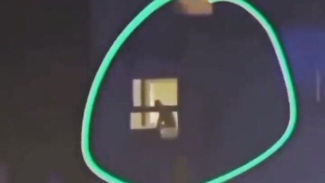 Naked Couple Caught Fucking Doggy Style In A Hotel In Public - 1 image