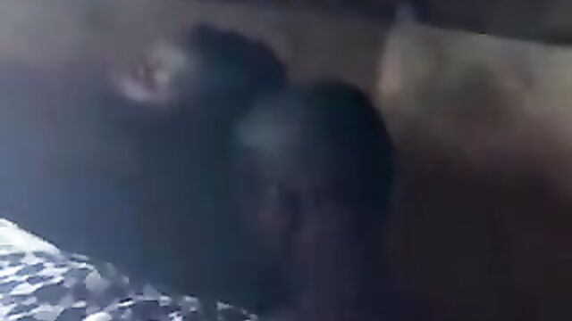 Cheating Married Woman Caught Fucking Her Neighbor Doggy Style Inside Bathroom - 1 image