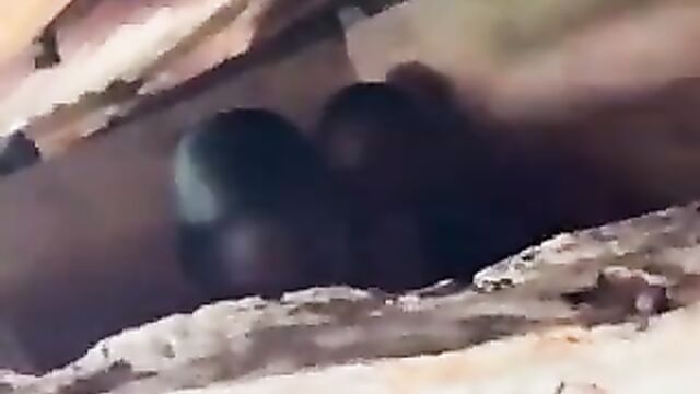 Cheating Married Woman Caught Fucking Her Neighbor Doggy Style Inside Bathroom - 5 image