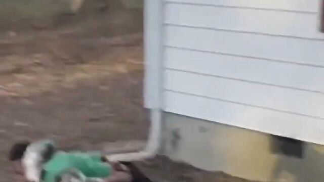 Girl With Naked Big Ass Gets In The Middle Of 2 Girls Fighting In Public And Gets Beaten - 4 image