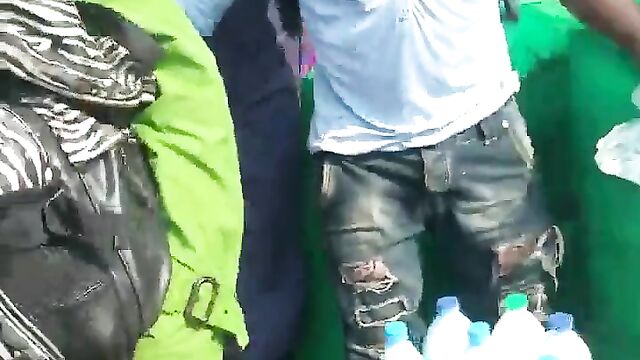 African Woman With Big Breasts Strips Naked And Runs Mad In Public After Having Bathroom Sex With A Native Doctor - 3 image