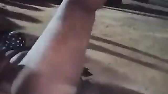 Pussy Exposed In Public As African Woman With Big Ass Shows Off Her Toto At A Party - 1 image