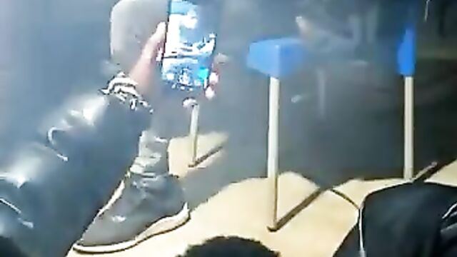 African Girl With Naked Big Buttocks Giving Blow Job In Public At A Party