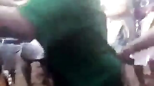 African Man And Woman With Big Breasts Stripped Naked And Beaten In Public For Allegedly Stealing - Part 2 - 3 image