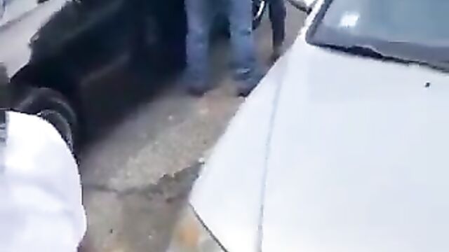 Man Records Couple Having Hot Doggy Style Sex In A Car Park In Public - Part 2 - 5 image