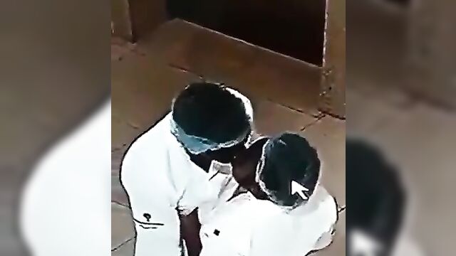 Drunk Walmart Security Guards Caught Having Sex On Camera Doggy Style - 1 image