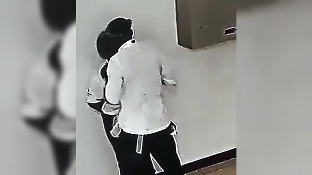 Drunk Walmart Security Guards Caught Having Sex On Camera Doggy Style - 3 image