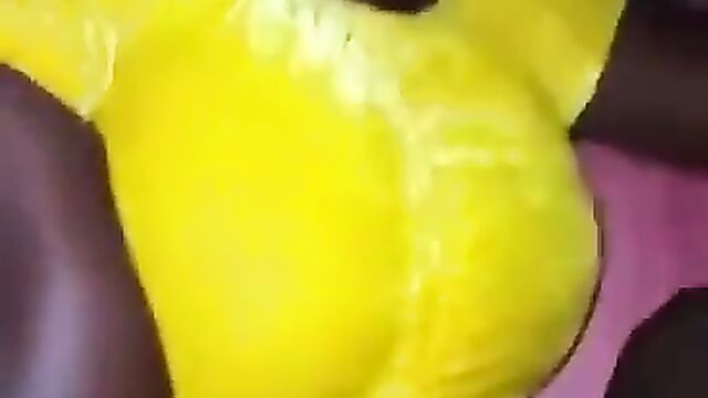 African Sugar Daddy Fucking School Girl And Pressing And Squeezing Her Breasts After Buying A New Phone For Her - 1 image