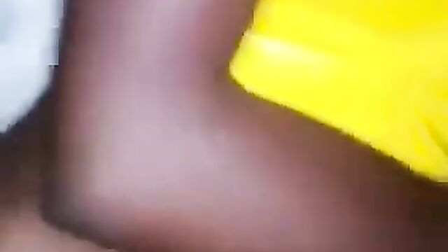 African Sugar Daddy Fucking School Girl And Pressing And Squeezing Her Breasts After Buying A New Phone For Her