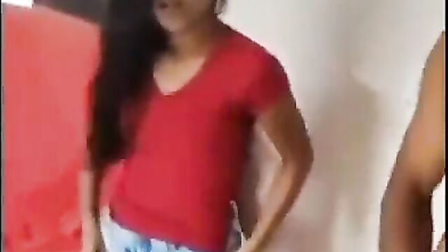 Cheating Husband Caught Fucking House Maid And Beaten - 1 image