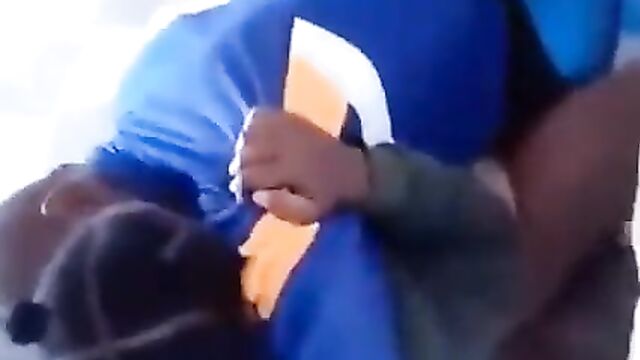 2 Corrupt SHS Students Caught Fucking In Class In Public - 4 image