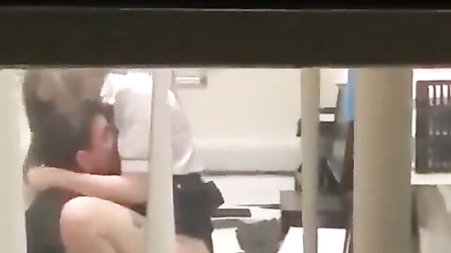 Guy Caught Cheating In The Office, Having Sex With Side Chick - 4 image