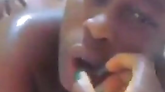 Ghana SHS School Girl With Big Nyash Records Herself Getting Fucked By A Street Boy - 1 image