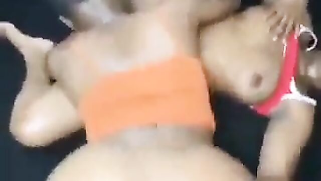 Big Booty Students Threesome Doggy Sex Tape - 3 image