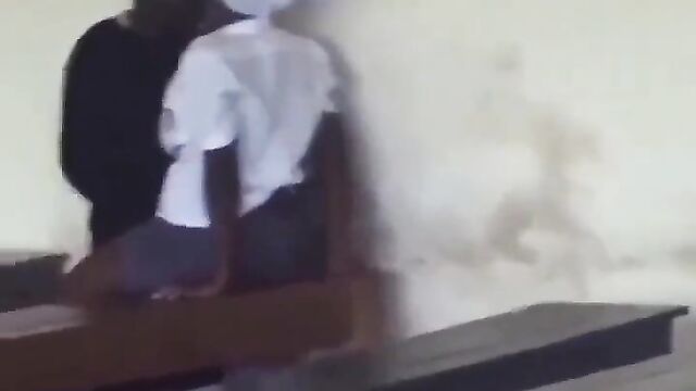 2 Students Doing It In Class - 4 image