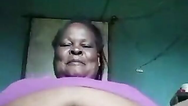 Crazy old grandma showing pussy in public - 4 image