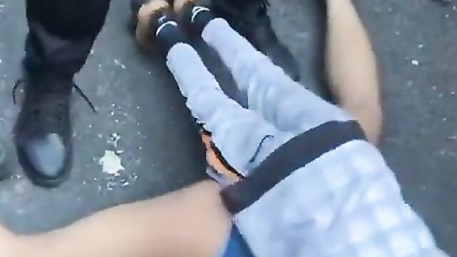 Man Fucking Woman's Anus In Public At London Festival - 1 image