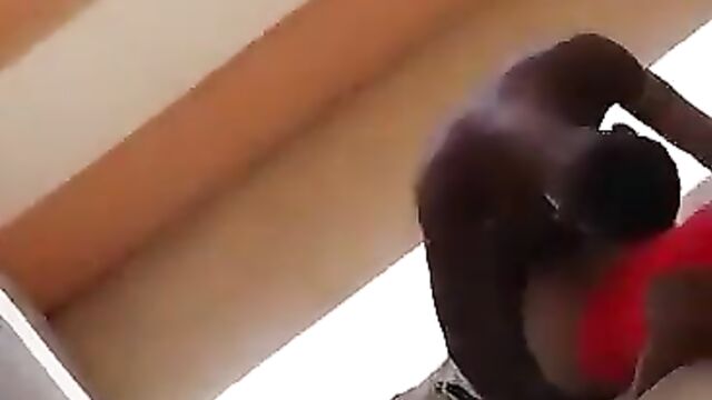 Mzansi Guy Fucking Thot With Big Nyash Doggy Style On The Stairs In Public - 3 image