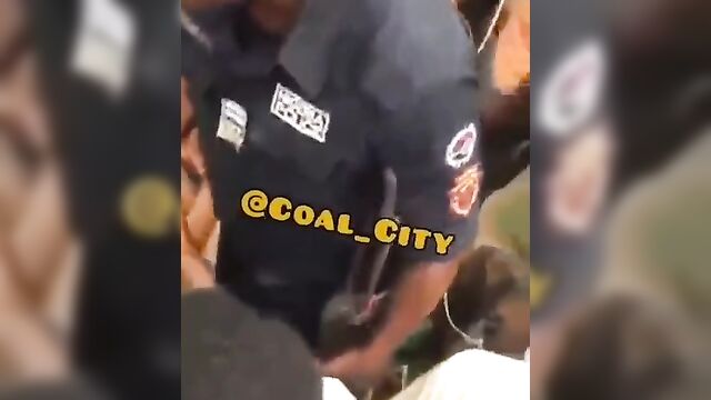 Nigerian Whore With Big Breasts And Two Men Stripped Naked And Beaten In Public For Alleged Kidnapping - 1 image