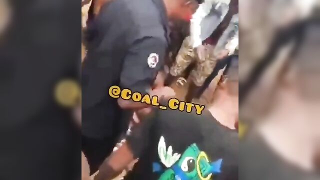 Nigerian Whore With Big Breasts And Two Men Stripped Naked And Beaten In Public For Alleged Kidnapping