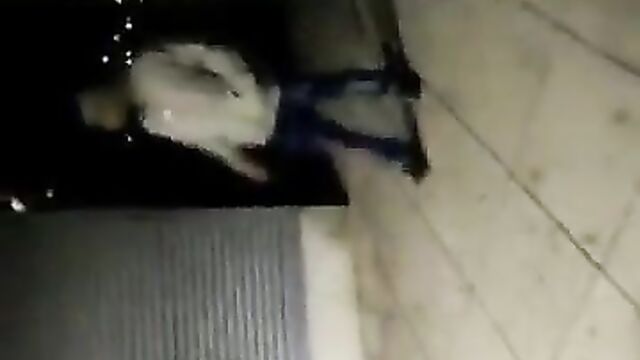 Black Couple Having Sex In Public, Showing Pussy - 4 image