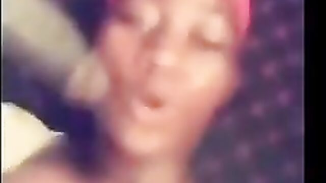 Ghanaian Girl With Big Breasts Blow Job And Fingering Pussy Sex Tape - 1 image