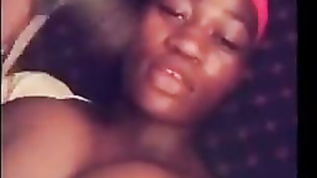 Ghanaian Girl With Big Breasts Blow Job And Fingering Pussy Sex Tape - 3 image