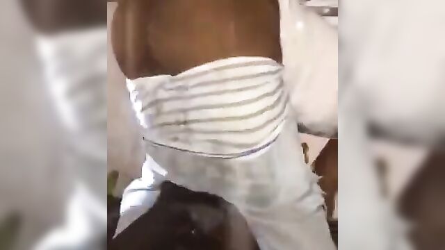 Ebony Whore With Big Booty Having Sex In Public At A Wild Jamaican Party - 4 image