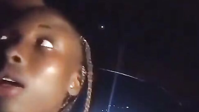 Crazy South African Thot Caught Having Sex In Public Outside A Night Club – Part 1